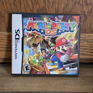 Mario Party DS (Nintendo DS, 2007) with Manual Complete TESTED